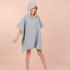 Kids Towel Poncho - Seafoam Blue