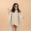 Kids Towel Poncho - Sandy Beige