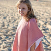 Kids Towel Poncho - Blush Pink