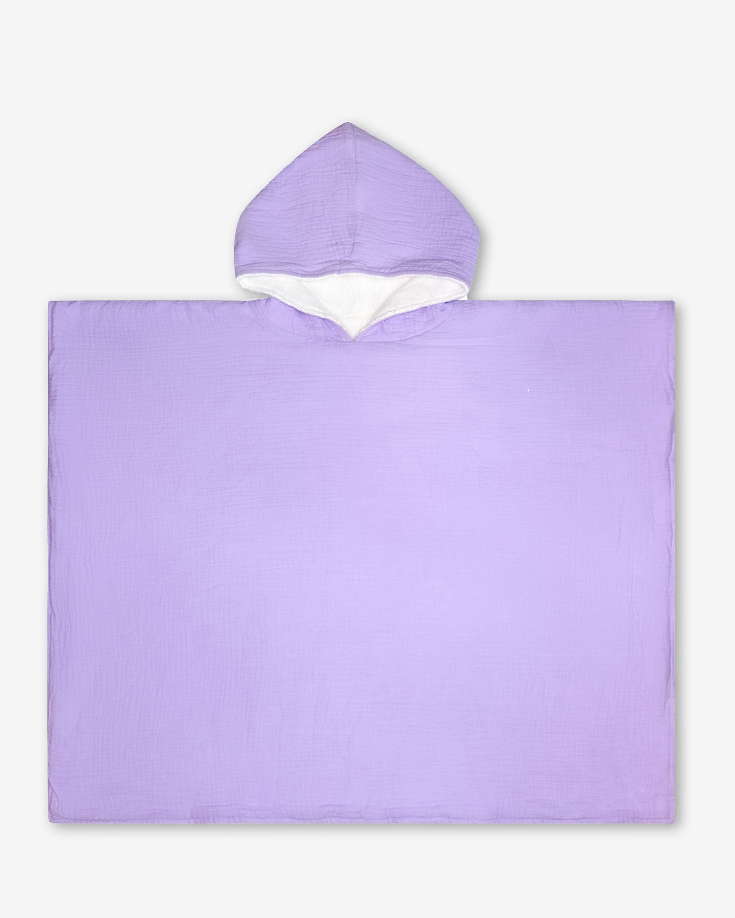 Kids Towel Poncho - Lilac Sky